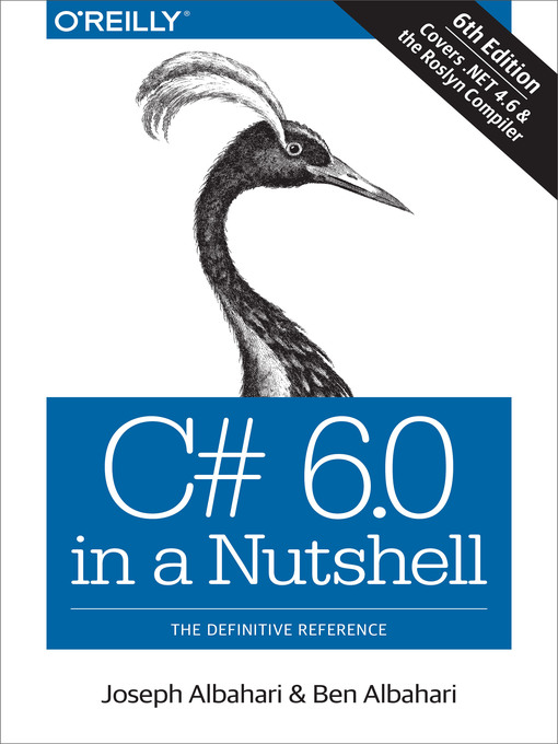 Cover image for C# 6.0 in a Nutshell